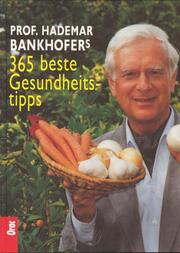 Professor Hademar Bankhofers 365 beste Gesundheitstipps - Cover