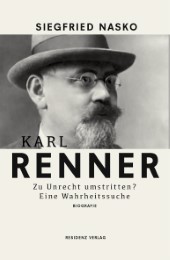 Karl Renner. - Cover