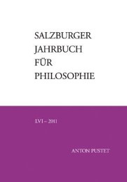 Salzburger Jahrbuch für Philosophie