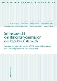 Schlussbericht der Historikerkommission der Republik Österreich - Cover
