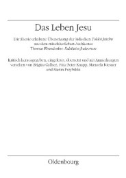Das jüdische Leben Jesu/Toldot Jeschu