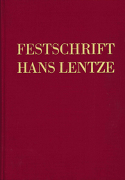 Festschrift Hans Lentze