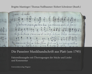 Die Passeirer Musikhandschrift aus Platt (um 1795)