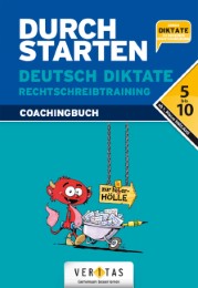 Durchstarten Deutsch Diktate. Rechtschreibtraining (MS/AHS) - Cover