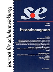 journal für schulentwicklung 3/2001