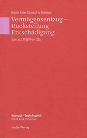 Restitutionspolitik 1945-2005 - Cover