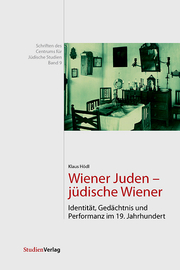 Wiener Juden, jüdische Wiener - Cover