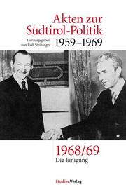 Akten zur Südtirol-Politik 1959-1969 - Cover
