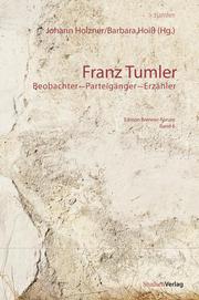 Franz Tumler - Cover
