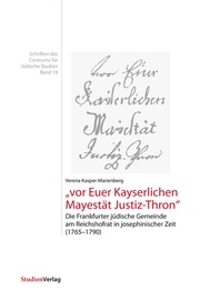 'vor Euer Kayserlichen Mayestät Justiz-Thron' - Cover