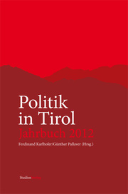 Politik in Tirol - Jahrbuch 2012 - Cover