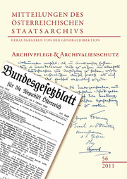 Archivpflege und Archivalienschutz