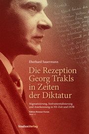 Die Rezeption Georg Trakls in Zeiten der Diktatur - Cover