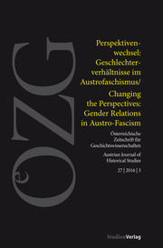 Österreichische Zeitschrift für Geschichtswissenschaften 3/2016