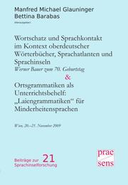 Wortschatz und Sprachkontakt im Kontext oberdeutscher Wörterbücher, Sprachatlant