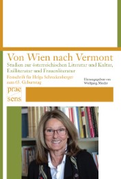 Von Wien nach Vermont - Cover
