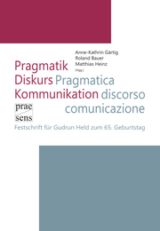 Pragmatik - Diskurs - Kommunikation/Pragmatica - discorso - comunicazione