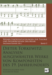 Analysen ausgewählter Werke von Komponisten des 19. Jahrhunderts - Cover