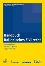 Handbuch Italienisches Zivilrecht - Cover