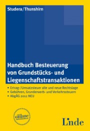 Handbuch Besteuerung von Grundstücks-/Liegenschaftstransaktionen