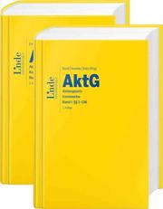AktG/Aktiengesetz - Cover