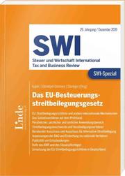 SWI-Spezial EU-Besteuerungsstreitbeilegungsgesetz - Cover