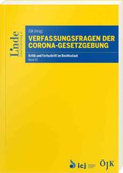 Verfassungsfragen der Corona-Gesetzgebung - Cover