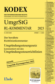 KODEX Umgründungssteuergesetz-Richtlinienkommentar 2023 - Cover