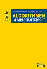 Algorithmen im Wirtschaftsrecht - Cover