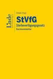 StVfG/Sterbeverfügungsgesetz