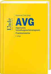AVG I Allgemeines Verwaltungsverfahrensgesetz