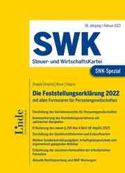 SWK-Spezial Die Feststellungserklärung 2022 - Cover