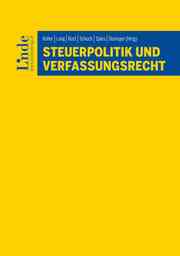 Steuerpolitik und Verfassungsrecht - Cover