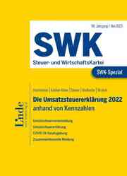 SWK-Spezial Die Umsatzsteuererklärung 2022 - Cover