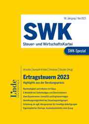 SWK-Spezial Ertragsteuern 2023 - Cover