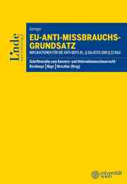 EU-Anti-Missbrauchsgrundsatz - Cover