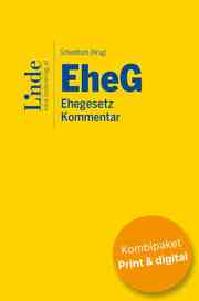 EheG - Ehegesetz (Kombi Print&digital)