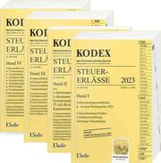KODEX-Paket Steuer-Erlässe 2023