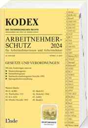 KODEX Arbeitnehmerschutz 2024 - Cover