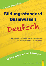 Bildungsstandard Deutsch Basiswissen 4. Klasse Volksschule