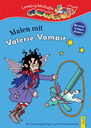 LESEZUG/ Malbuch: Malen mit Valerie Vampir