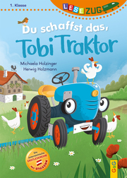 LESEZUG/1. Klasse: Du schaffst das, Tobi Traktor! - Cover