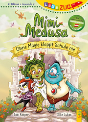 LESEZUG/2. Klasse - Lesestufe 2: Mimi Medusa - Ohne Magie klappt Schule nie - Cover