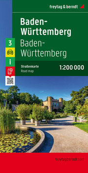 Baden-Württemberg, Autokarte 1:200.000 - Cover