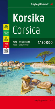 Korsika, Autokarte 1:150.000, Top 10 Tips