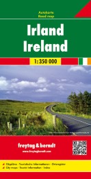 Irland, Autokarte 1:350.000