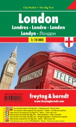 London, City Pocket, Stadtplan 1:10.000