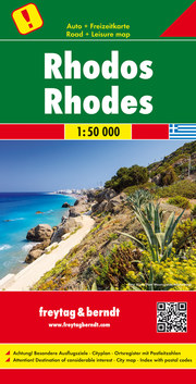 Rhodos, Autokarte 1:50.000