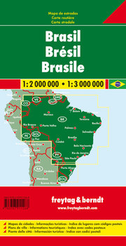 Brasilien, Autokarte 1:2.000.000 - 1:3.000.000 - Abbildung 1