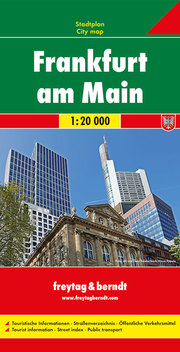 Frankfurt am Main, Stadtplan 1:20.000